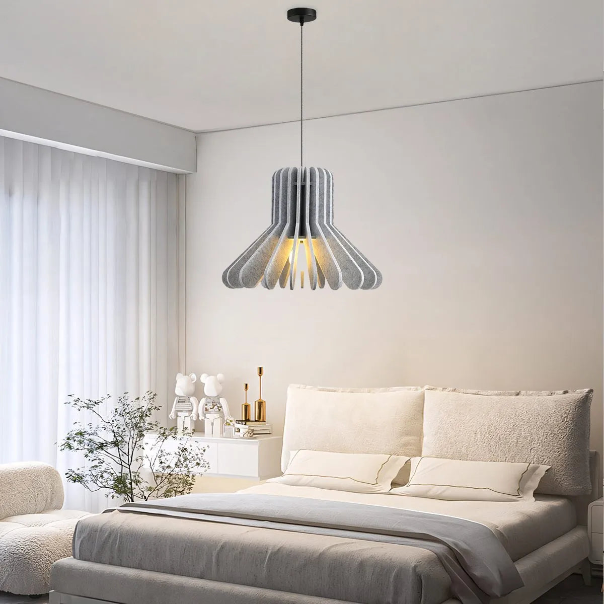 Feyran Nordic Octopus Felt Acoustic Pendant Light
