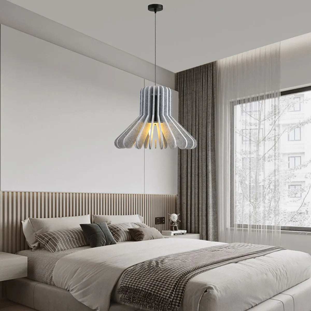 Feyran Nordic Octopus Felt Acoustic Pendant Light