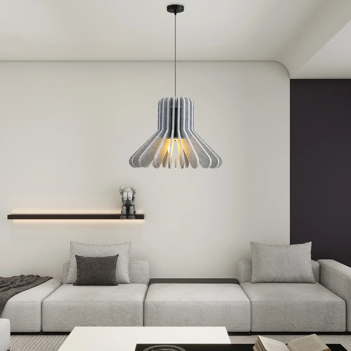 Feyran Nordic Octopus Felt Acoustic Pendant Light