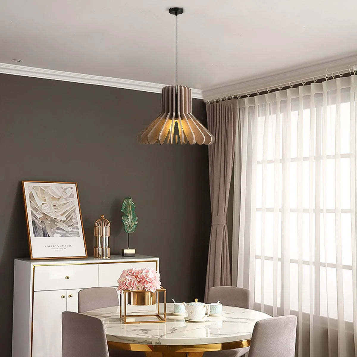 Feyran Nordic Octopus Felt Acoustic Pendant Light