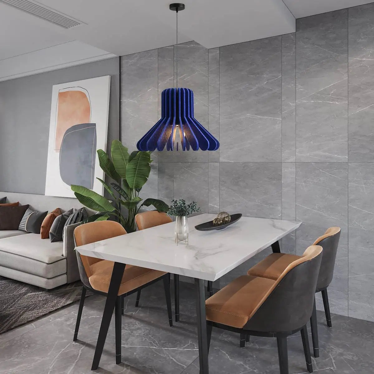 Feyran Nordic Octopus Felt Acoustic Pendant Light