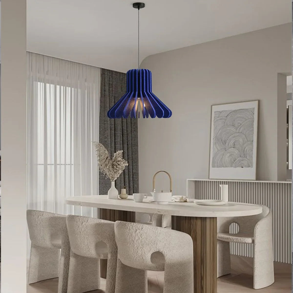 Feyran Nordic Octopus Felt Acoustic Pendant Light