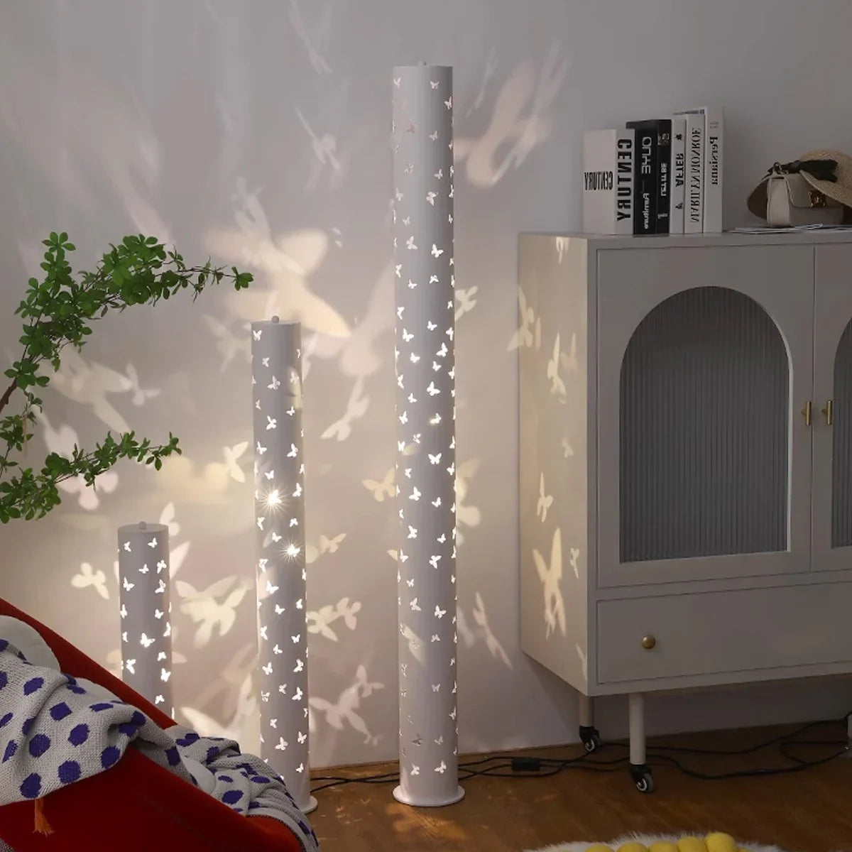 Feyran Nordic Butterfly Light Shadow Floor Lamp