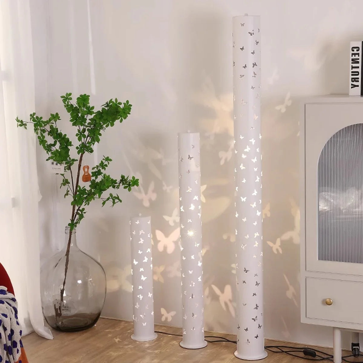 Feyran Nordic Butterfly Light Shadow Floor Lamp