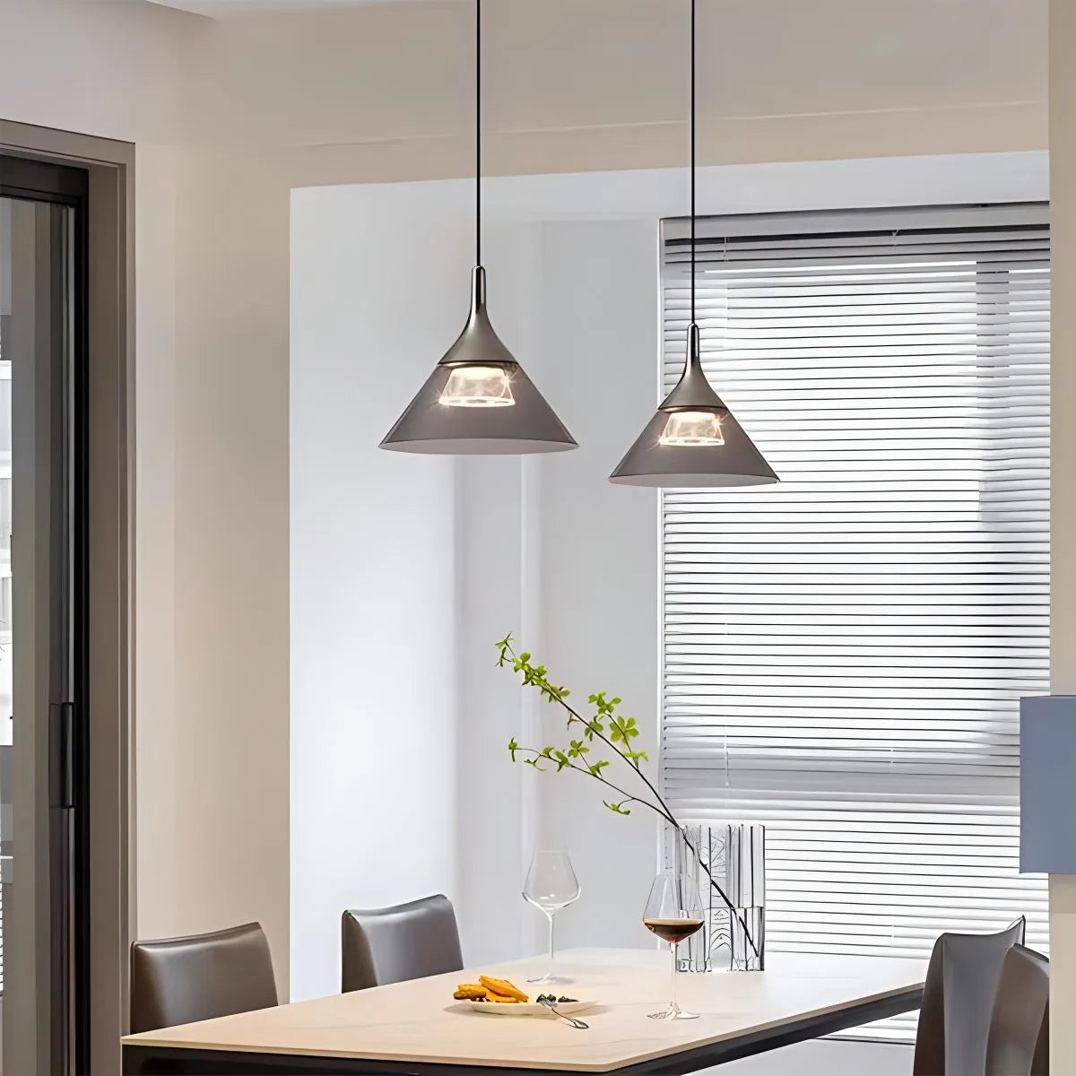 Feyran Nordic Led Art Pendant Light for Dining Room
