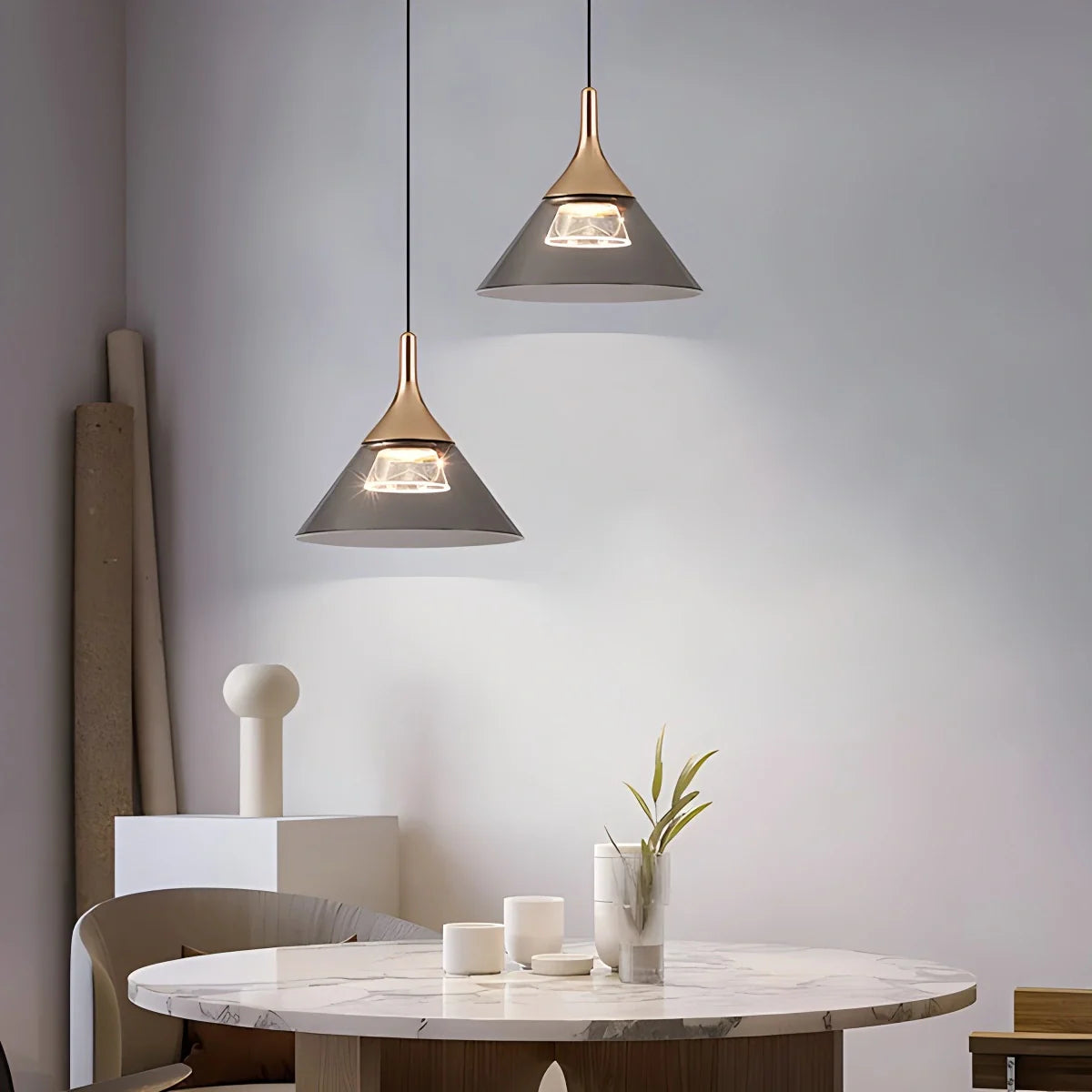 Feyran Nordic Led Art Pendant Light for Dining Room