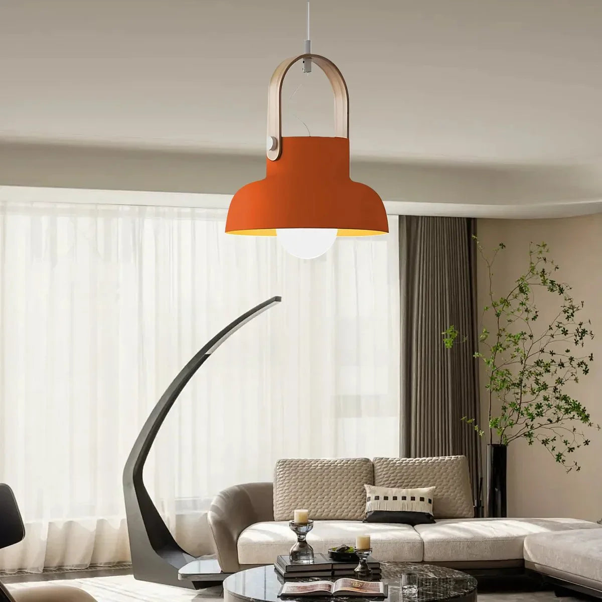 Feyran Nordic Macaron Pendant Light for Dining Room Kitchen