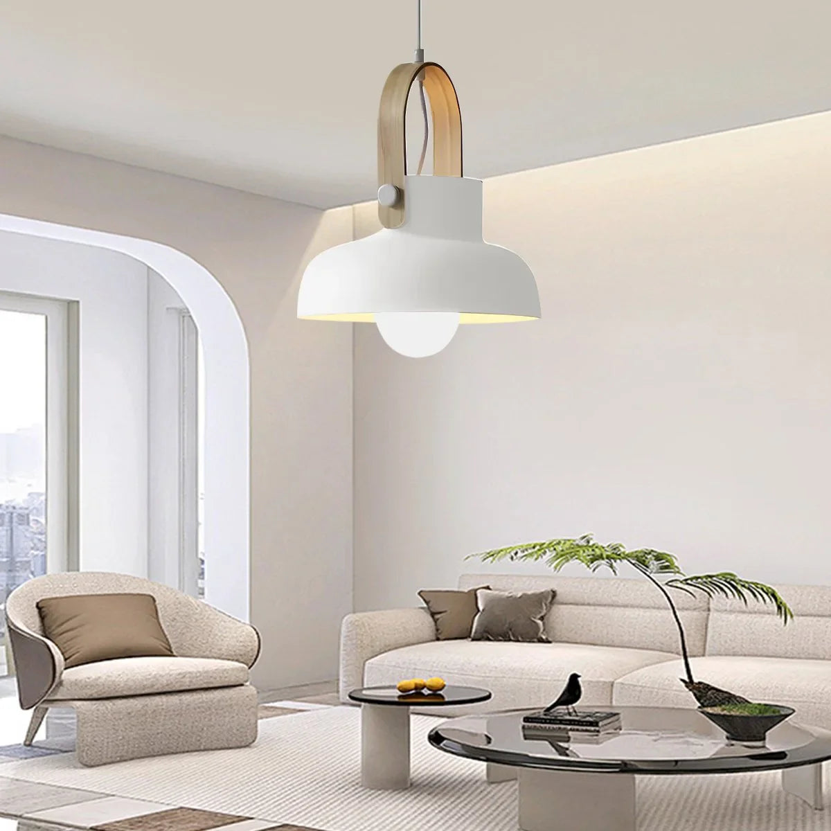 Feyran Nordic Macaron Pendant Light for Dining Room Kitchen