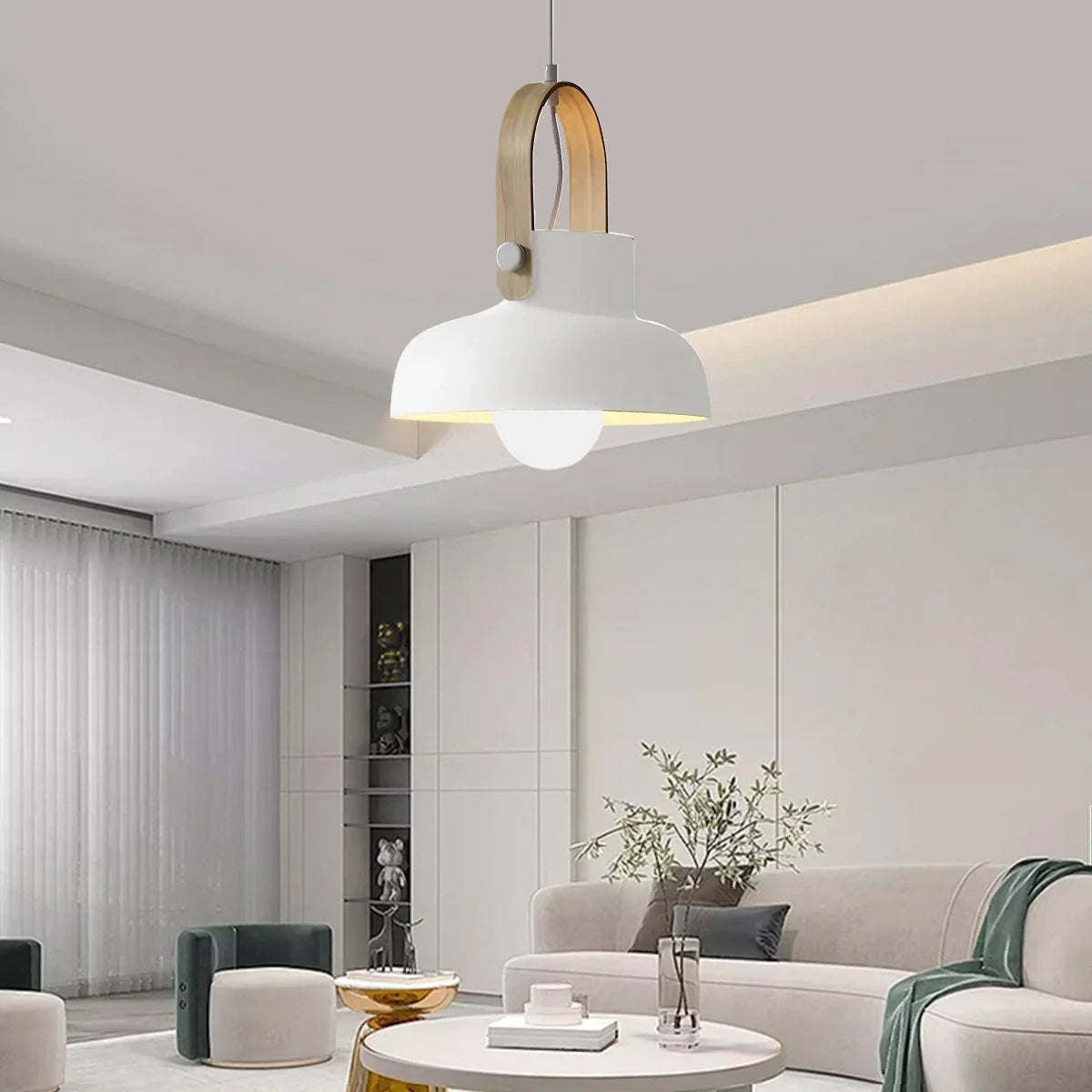 Feyran Nordic Macaron Pendant Light for Dining Room Kitchen