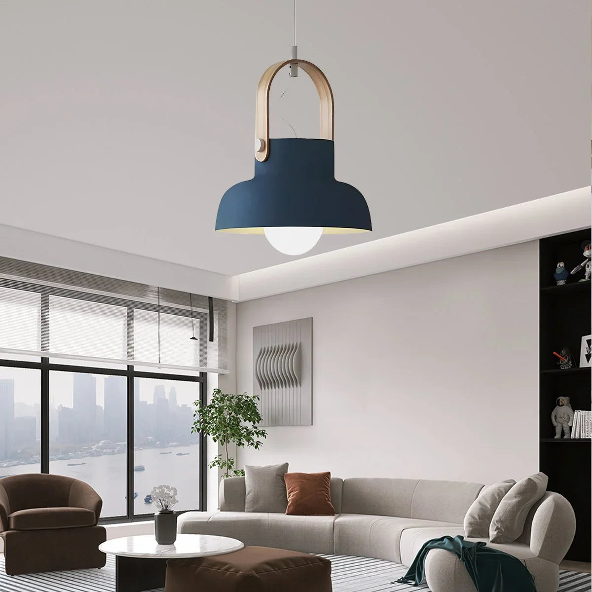 Feyran Nordic Macaron Pendant Light for Dining Room Kitchen
