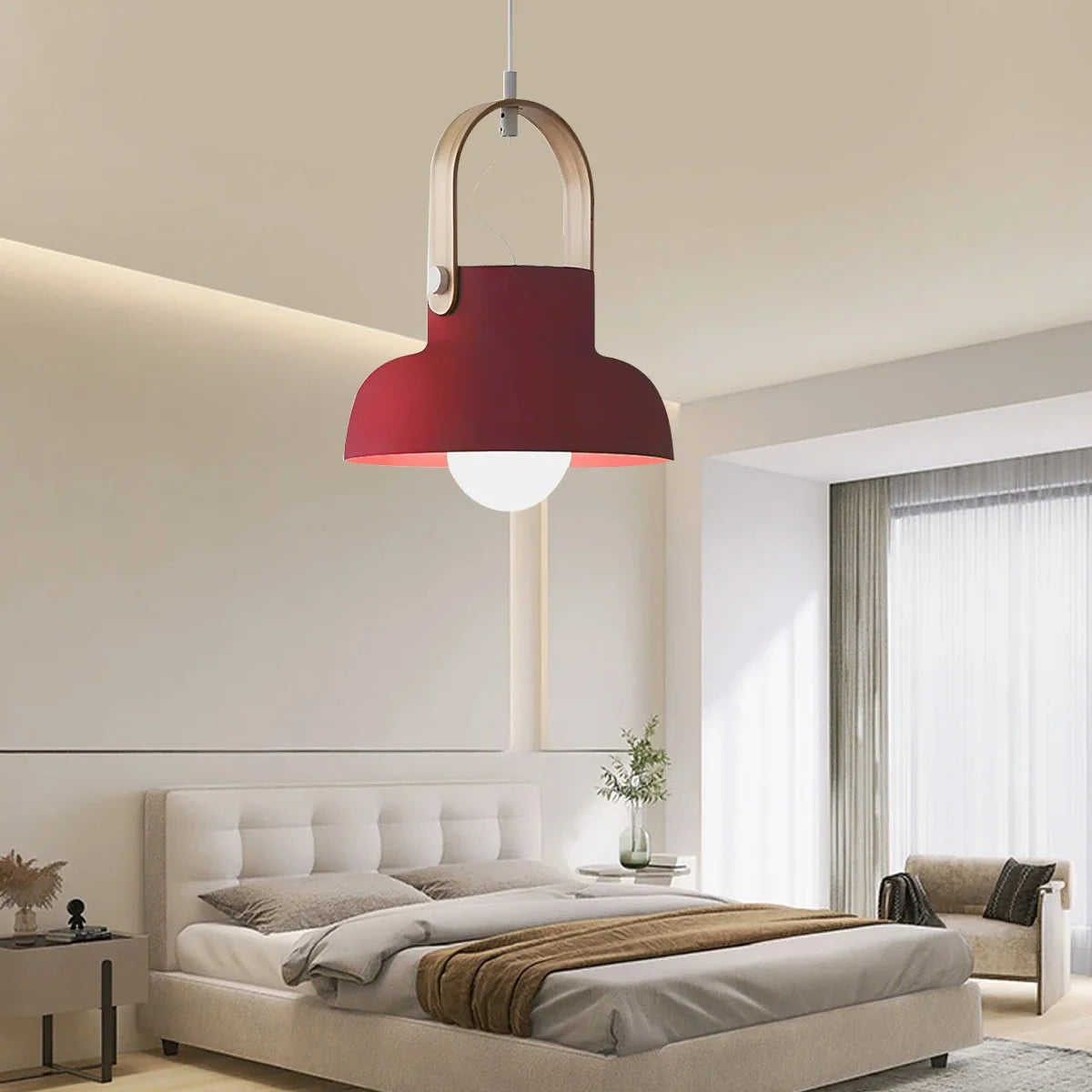 Feyran Nordic Macaron Pendant Light for Dining Room Kitchen