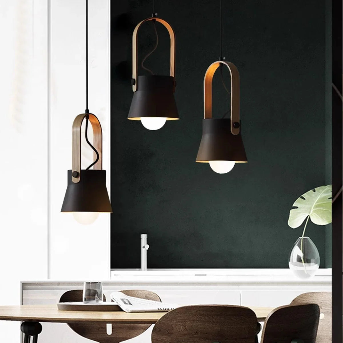 Feyran Nordic Macaron Pendant Light for Dining Room Kitchen