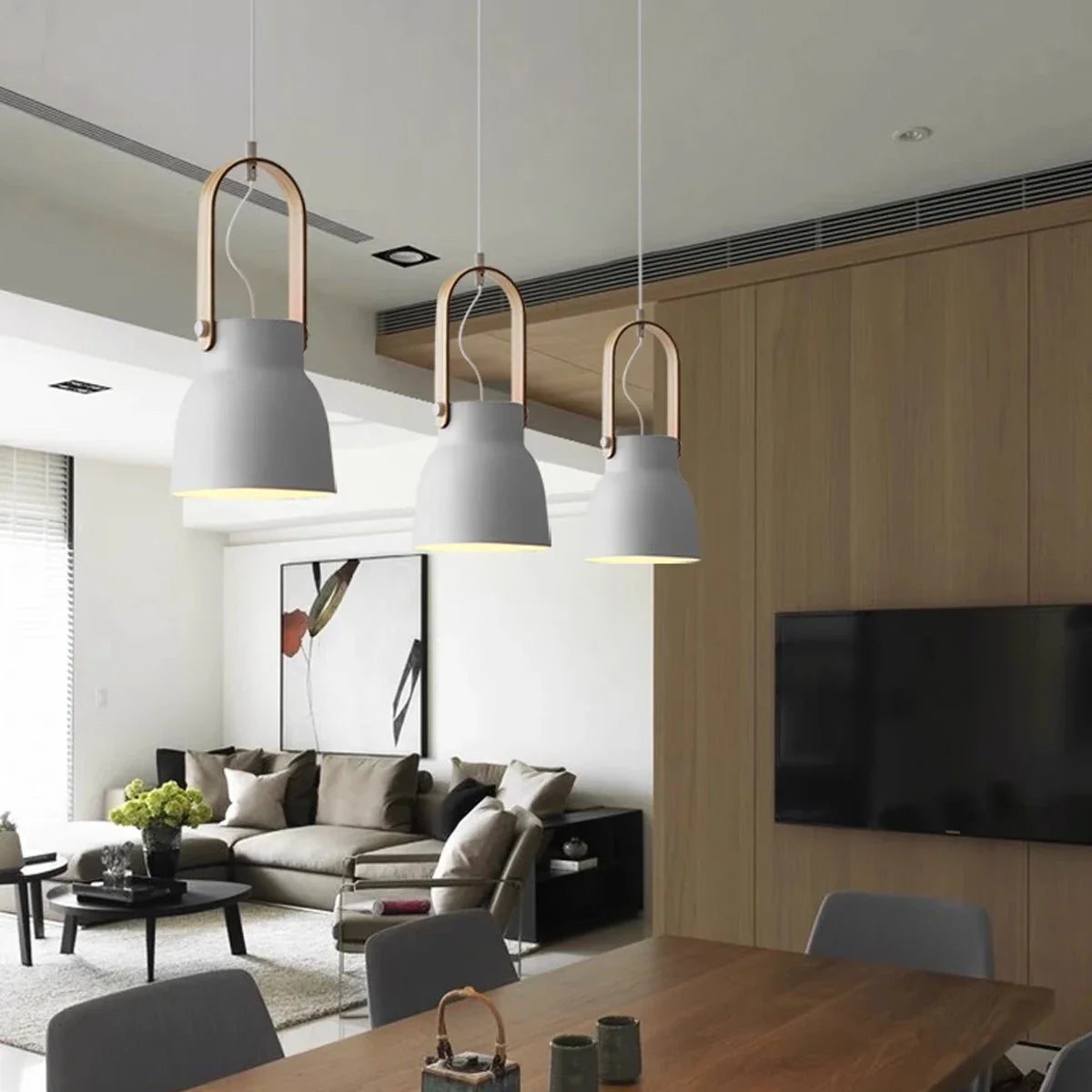 Feyran Nordic Macaron Pendant Light for Dining Room Kitchen