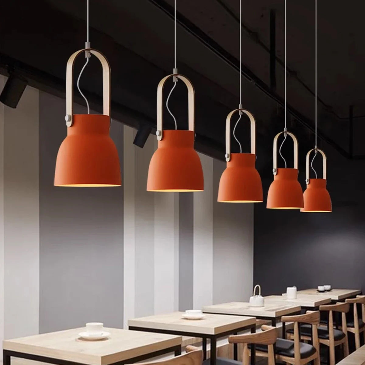 Feyran Nordic Macaron Pendant Light for Dining Room Kitchen