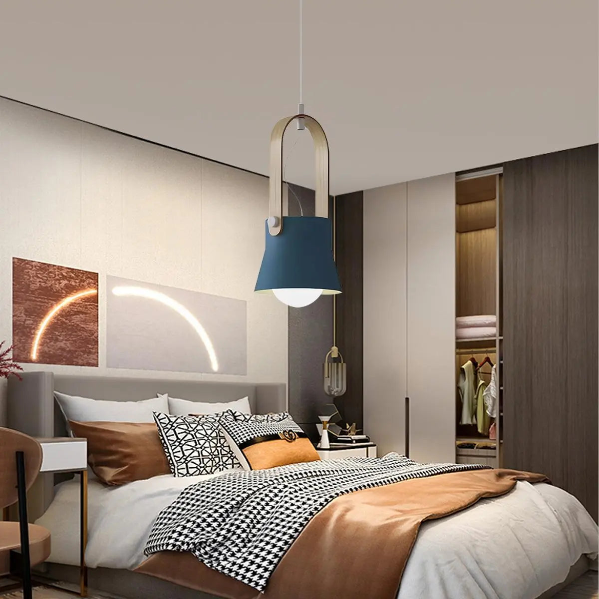 Feyran Nordic Macaron Pendant Light for Dining Room Kitchen