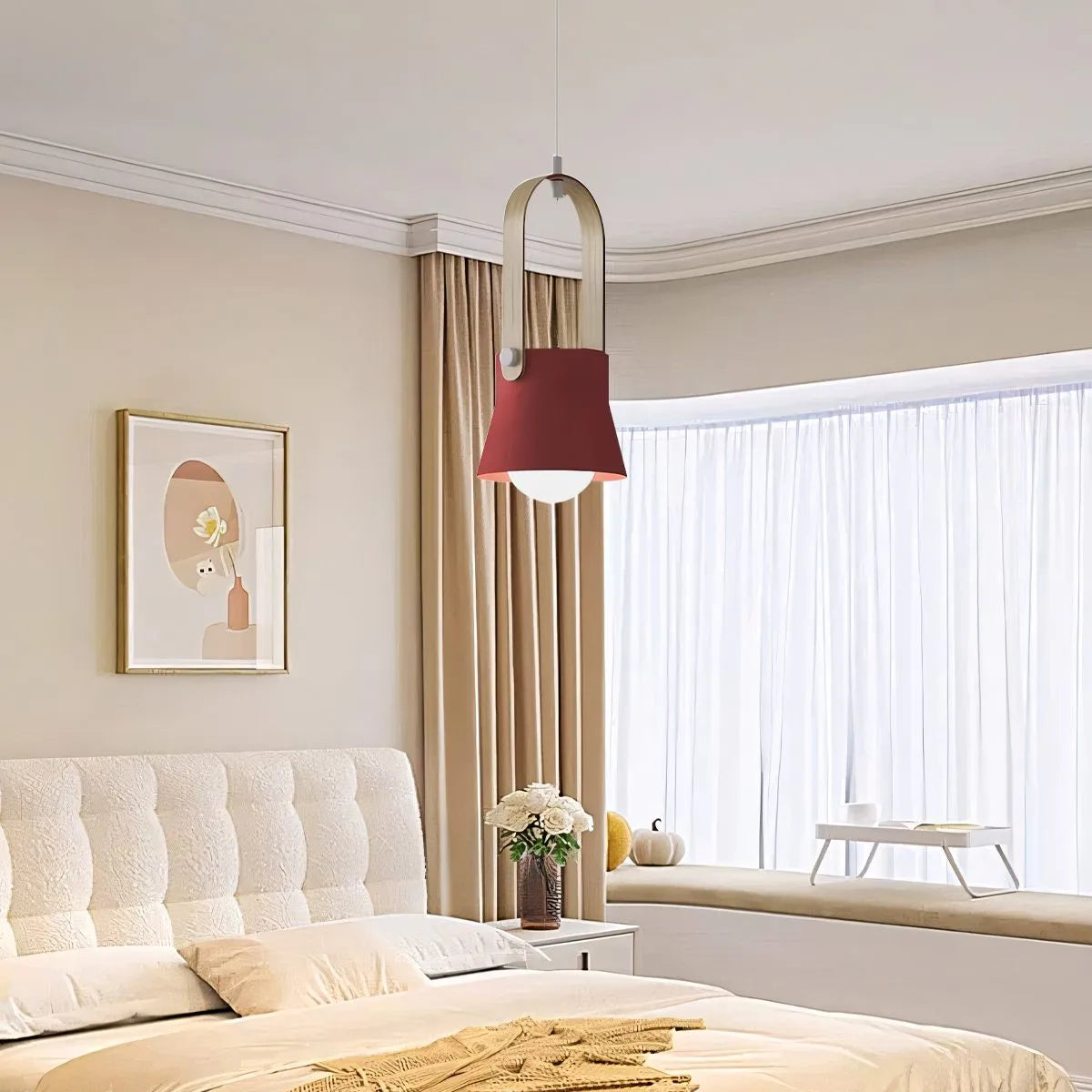 Feyran Nordic Macaron Pendant Light for Dining Room Kitchen