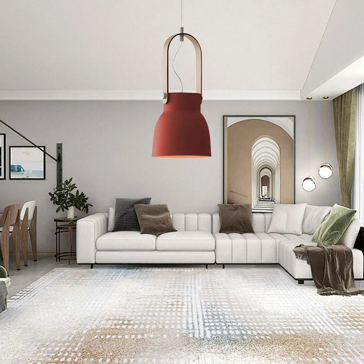 Feyran Nordic Macaron Pendant Light for Dining Room Kitchen