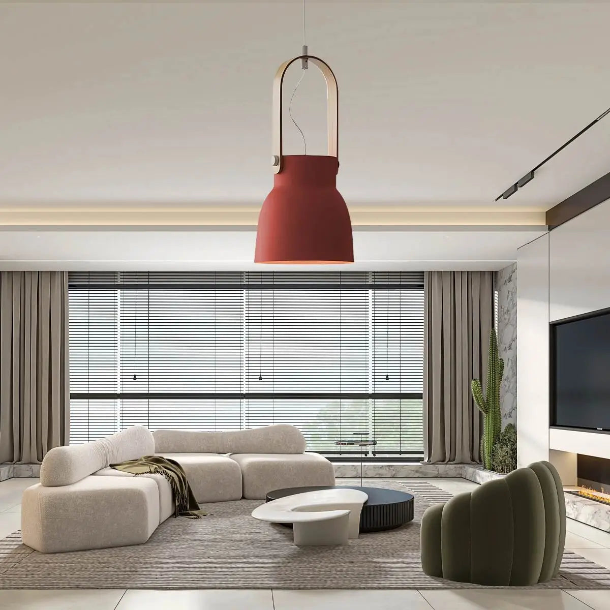 Feyran Nordic Macaron Pendant Light for Dining Room Kitchen
