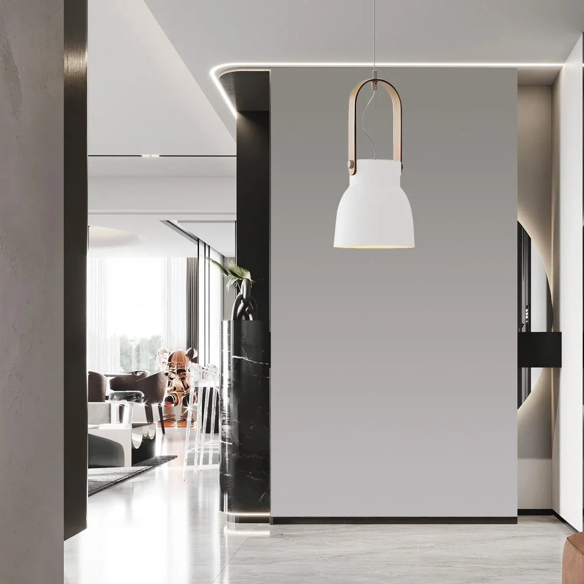 Feyran Nordic Macaron Pendant Light for Dining Room Kitchen