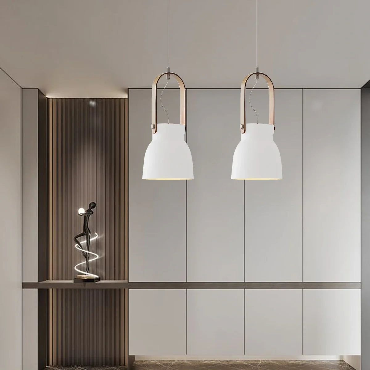 Feyran Nordic Macaron Pendant Light for Dining Room Kitchen