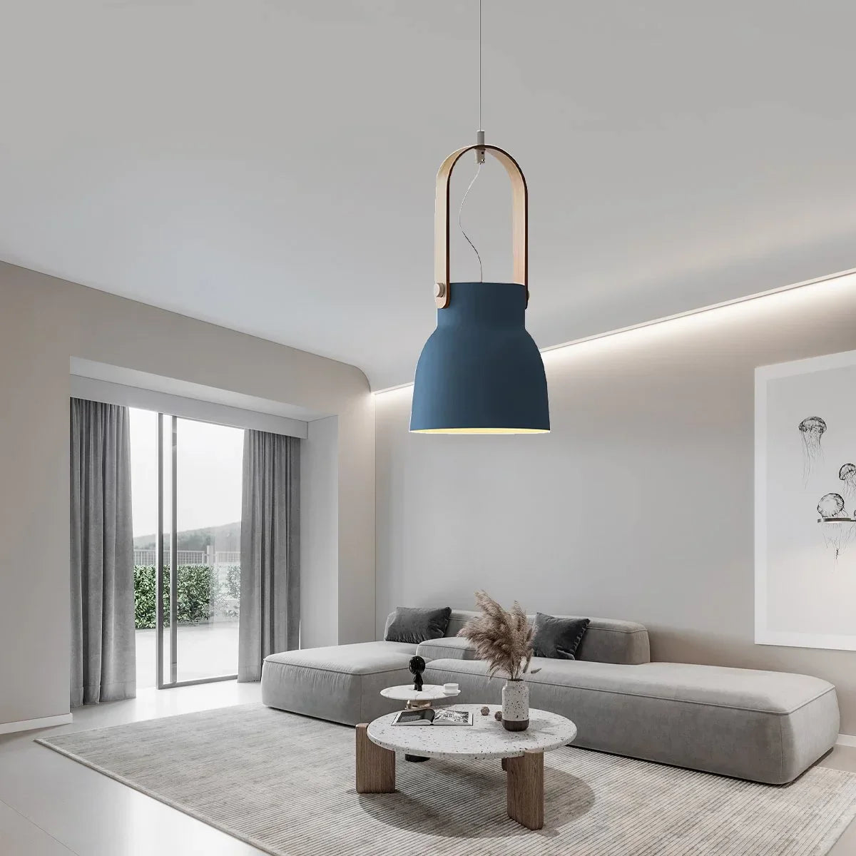 Feyran Nordic Macaron Pendant Light for Dining Room Kitchen