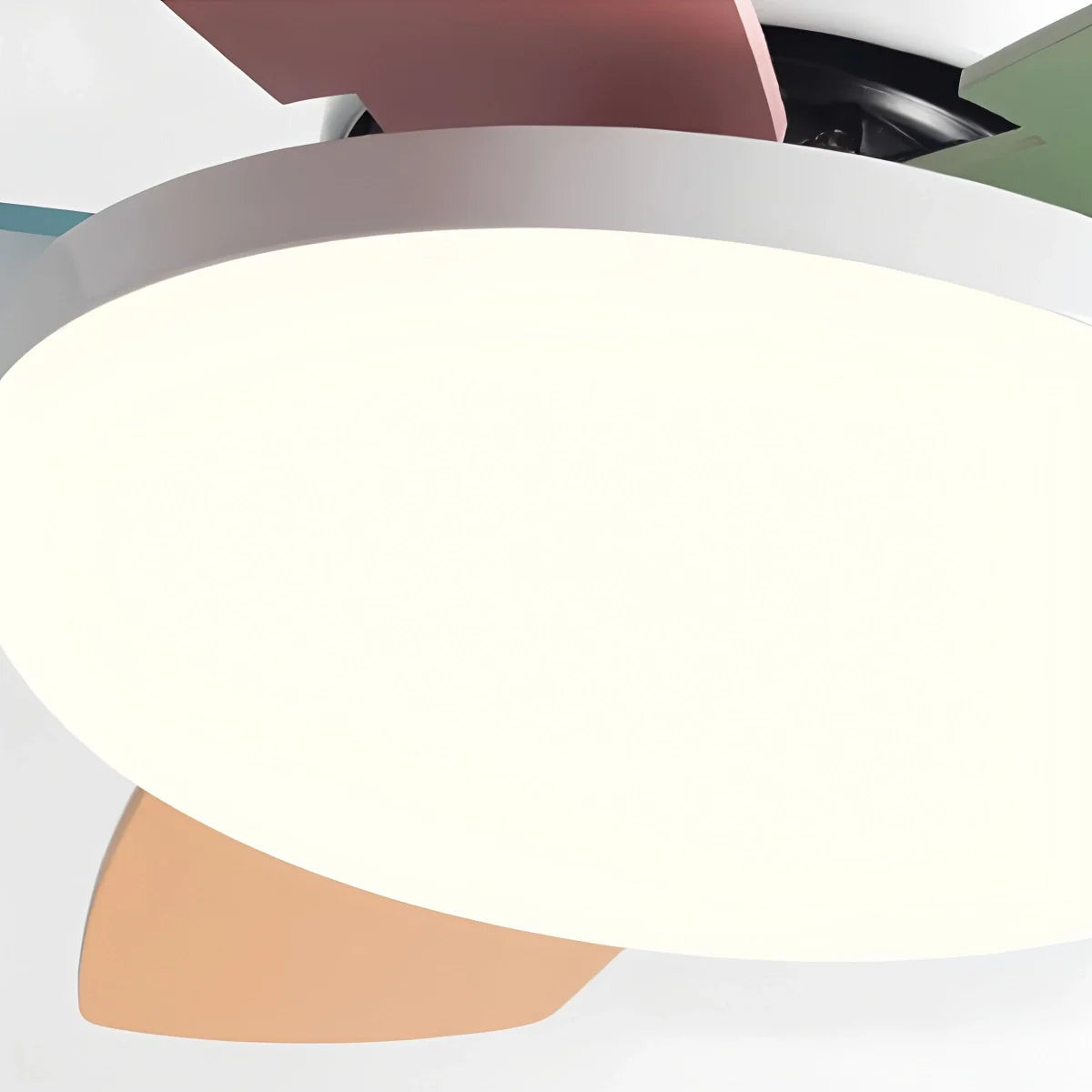 Feyran Nordic Colorful Leaf Ceiling Fan Light