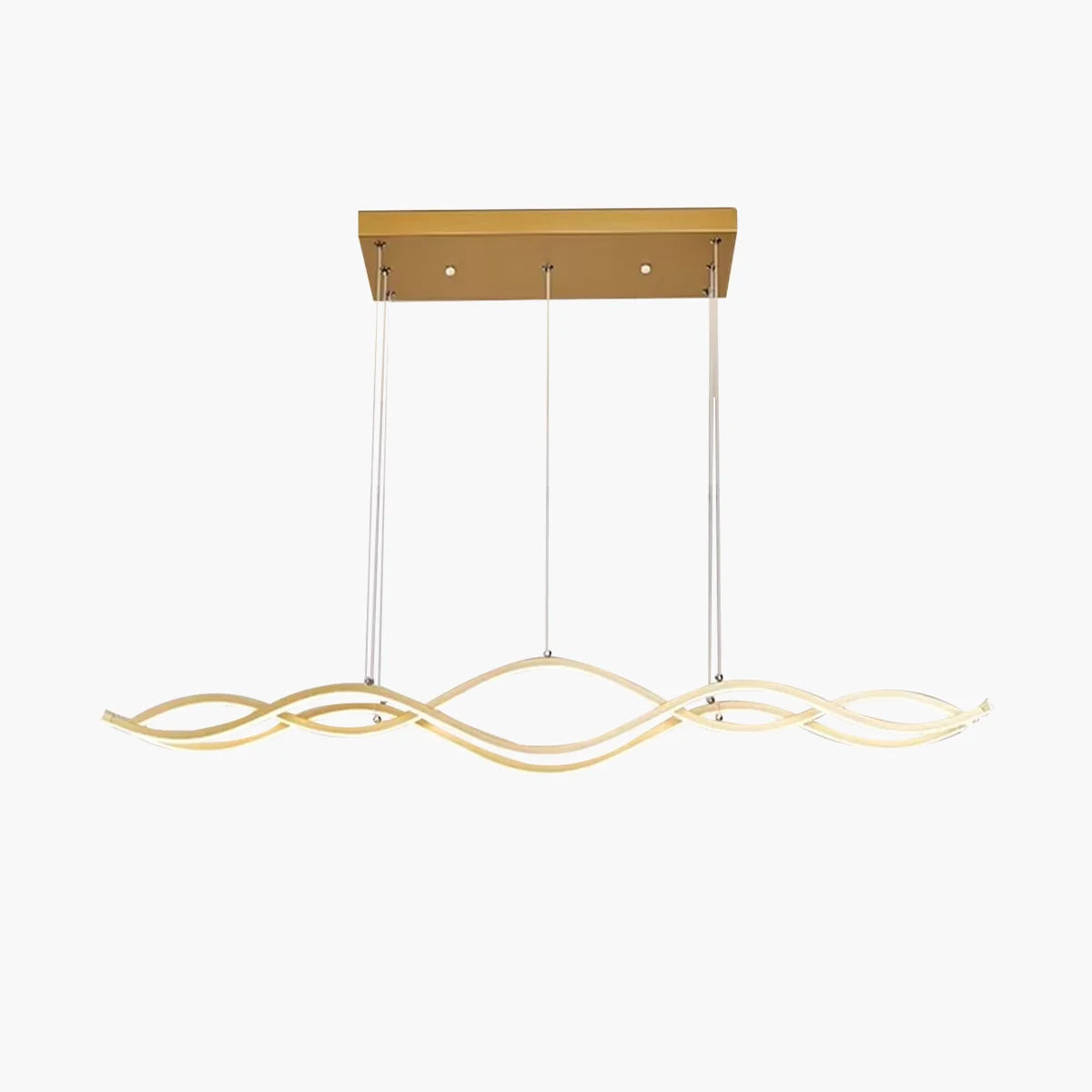 Feyran Nordic Minimalist Wave Long Pendant Light
