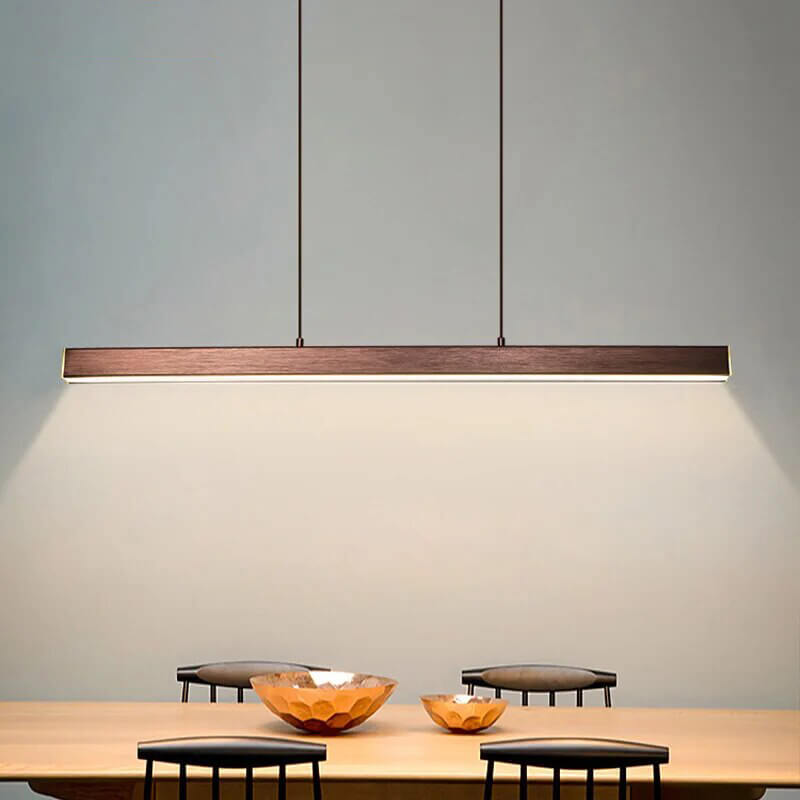 Feyran Nordic LED Linear Pendant Light for Kitchen Island