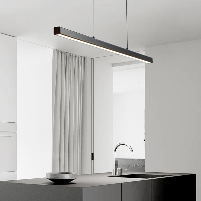 Feyran Nordic LED Linear Pendant Light for Kitchen Island