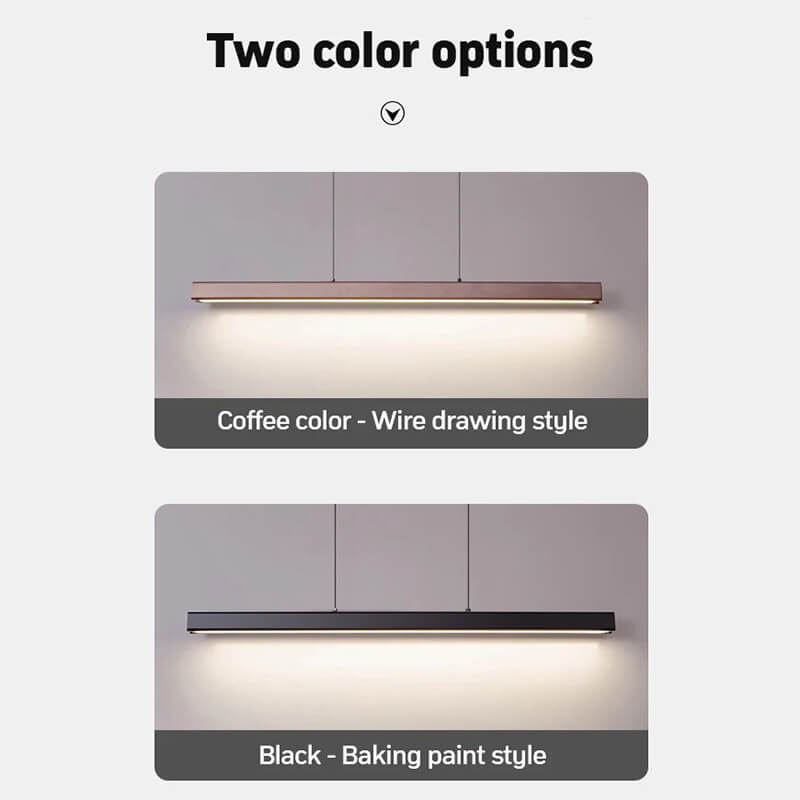 Feyran Nordic LED Linear Pendant Light for Kitchen Island