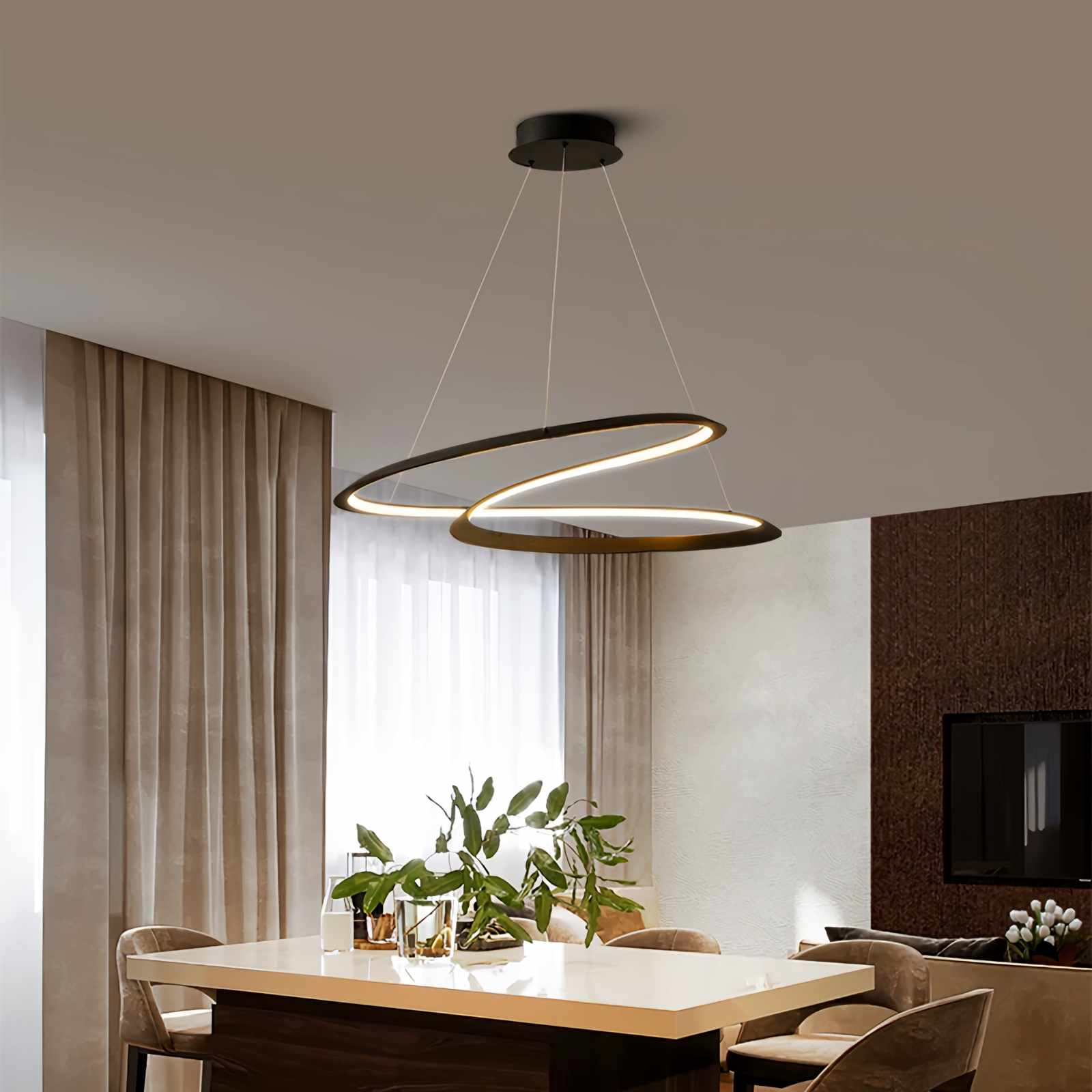 Feyran Nordic Ring Personality Chandelier