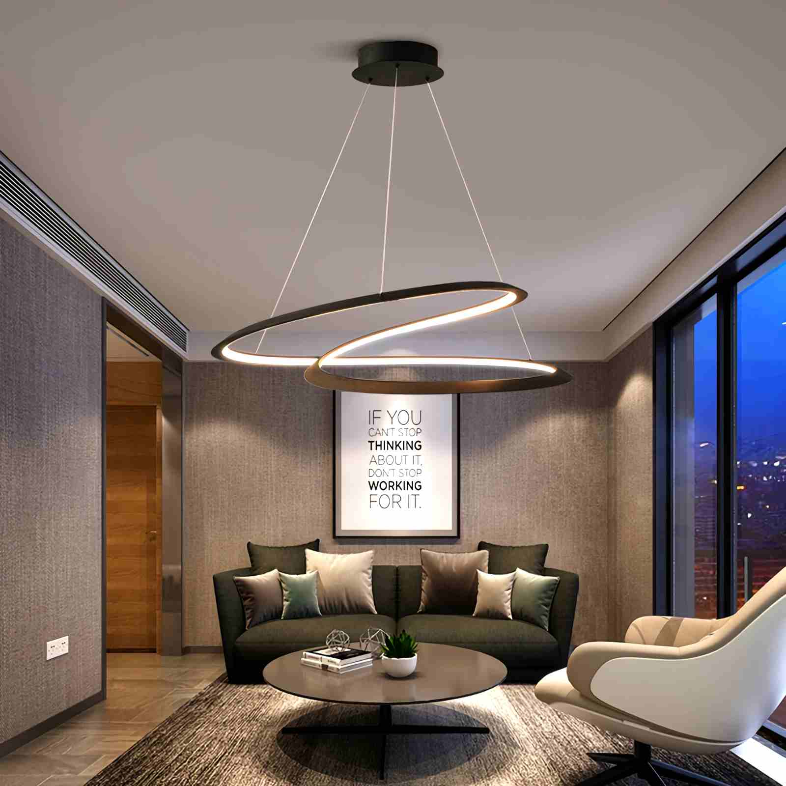 Feyran Nordic Ring Personality Chandelier