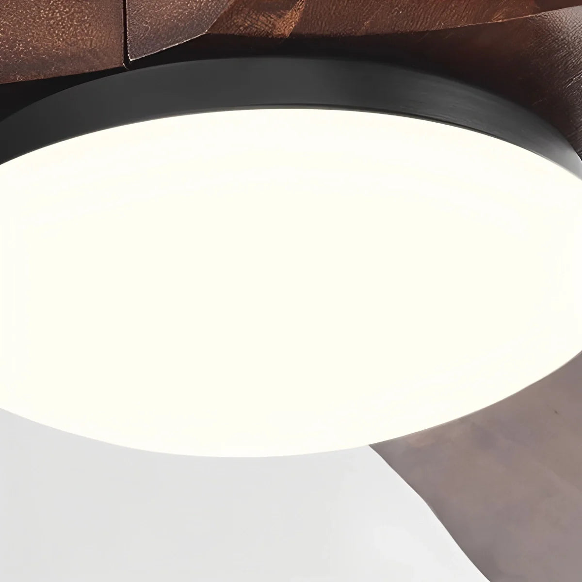 Feyran Nordic Solid Wood Ceiling Fan with Light