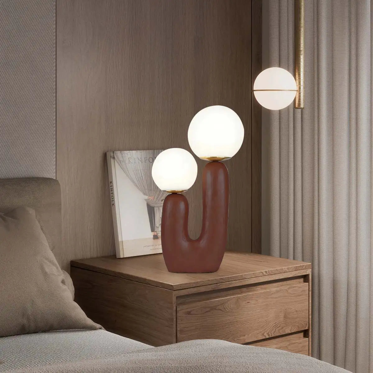 Feyran Oo Rough Resin Table Lamp