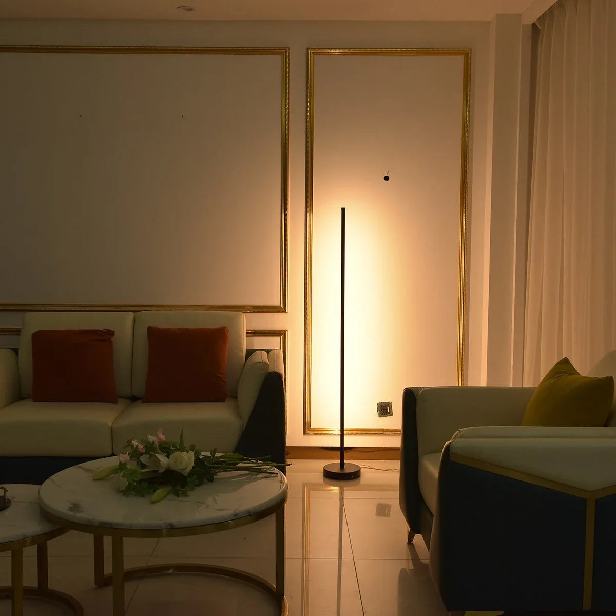 Feyran Linear Outdoor Waterproof Floor Lamp