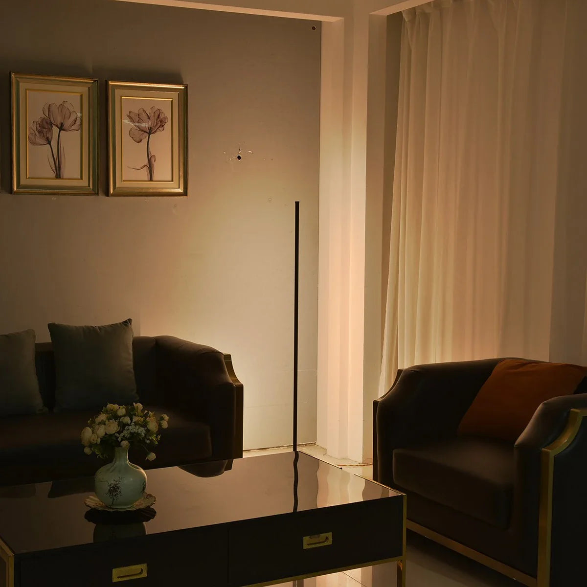 Feyran Linear Outdoor Waterproof Floor Lamp