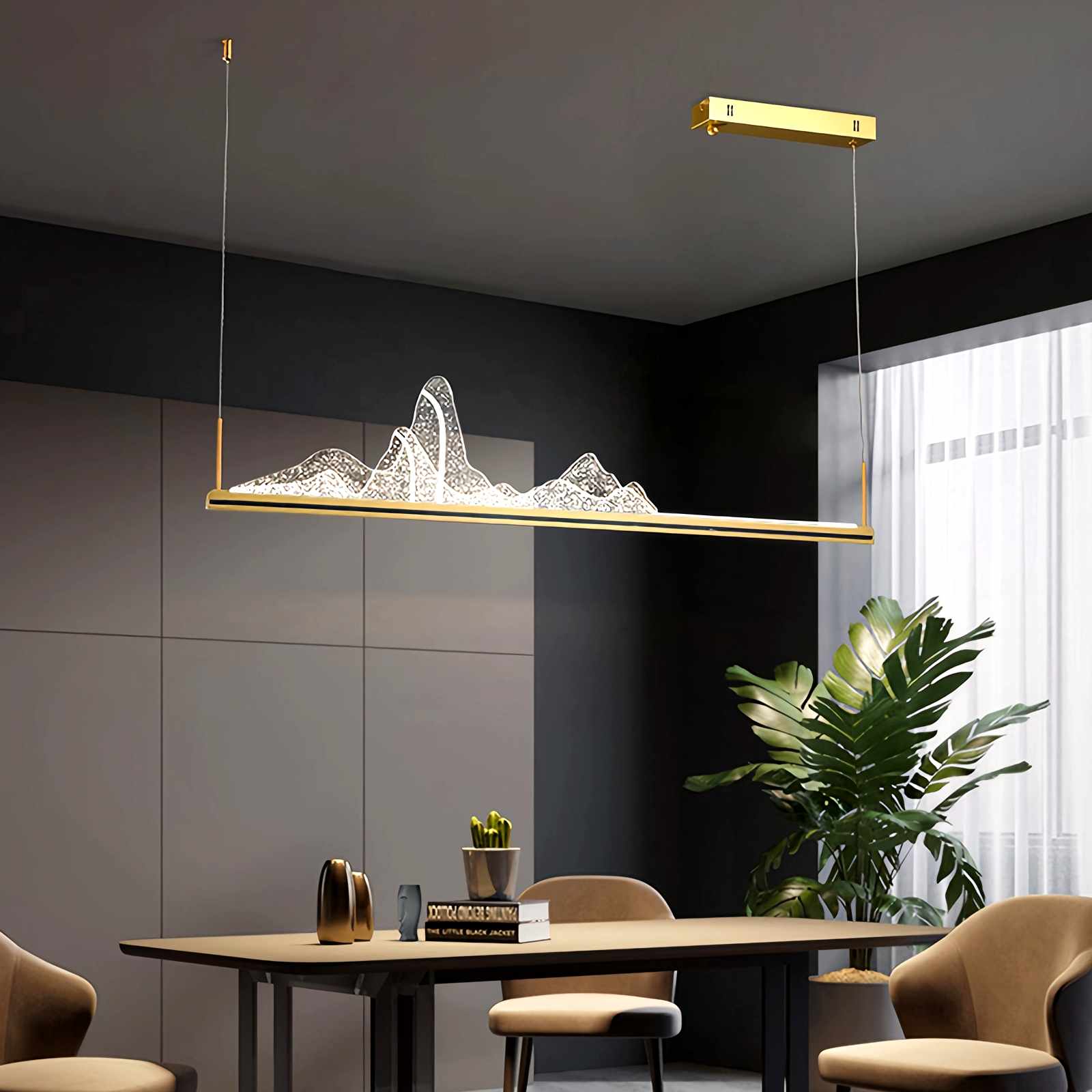 Feyran Nordic Light Luxury Snow Mountain Chandelier