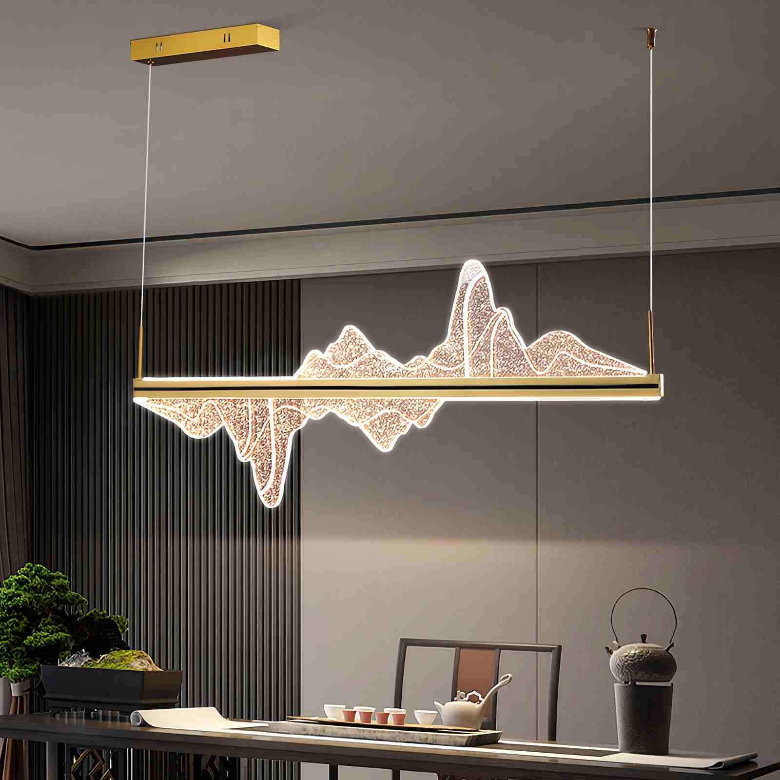 Feyran Nordic Light Luxury Snow Mountain Chandelier