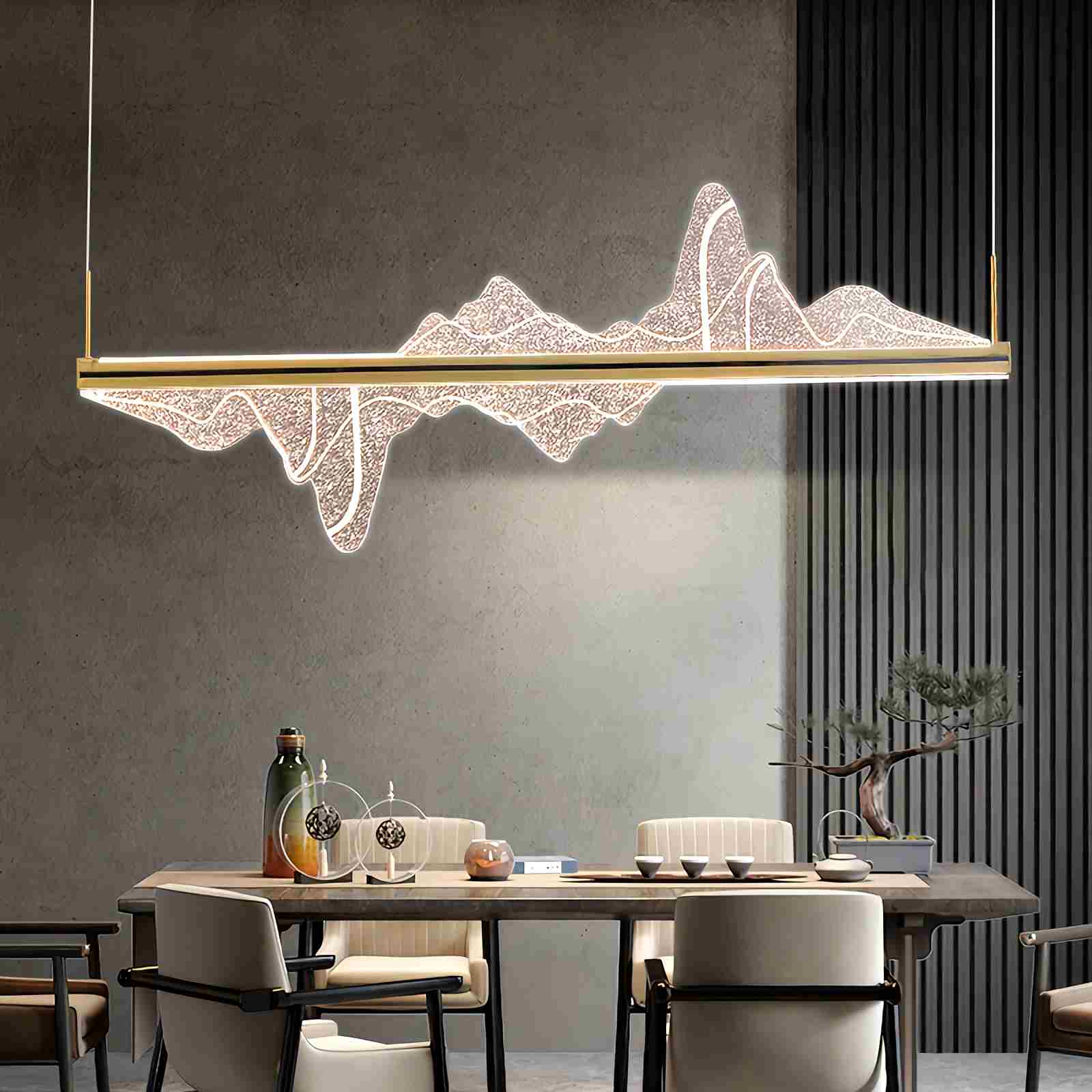 Feyran Nordic Light Luxury Snow Mountain Chandelier