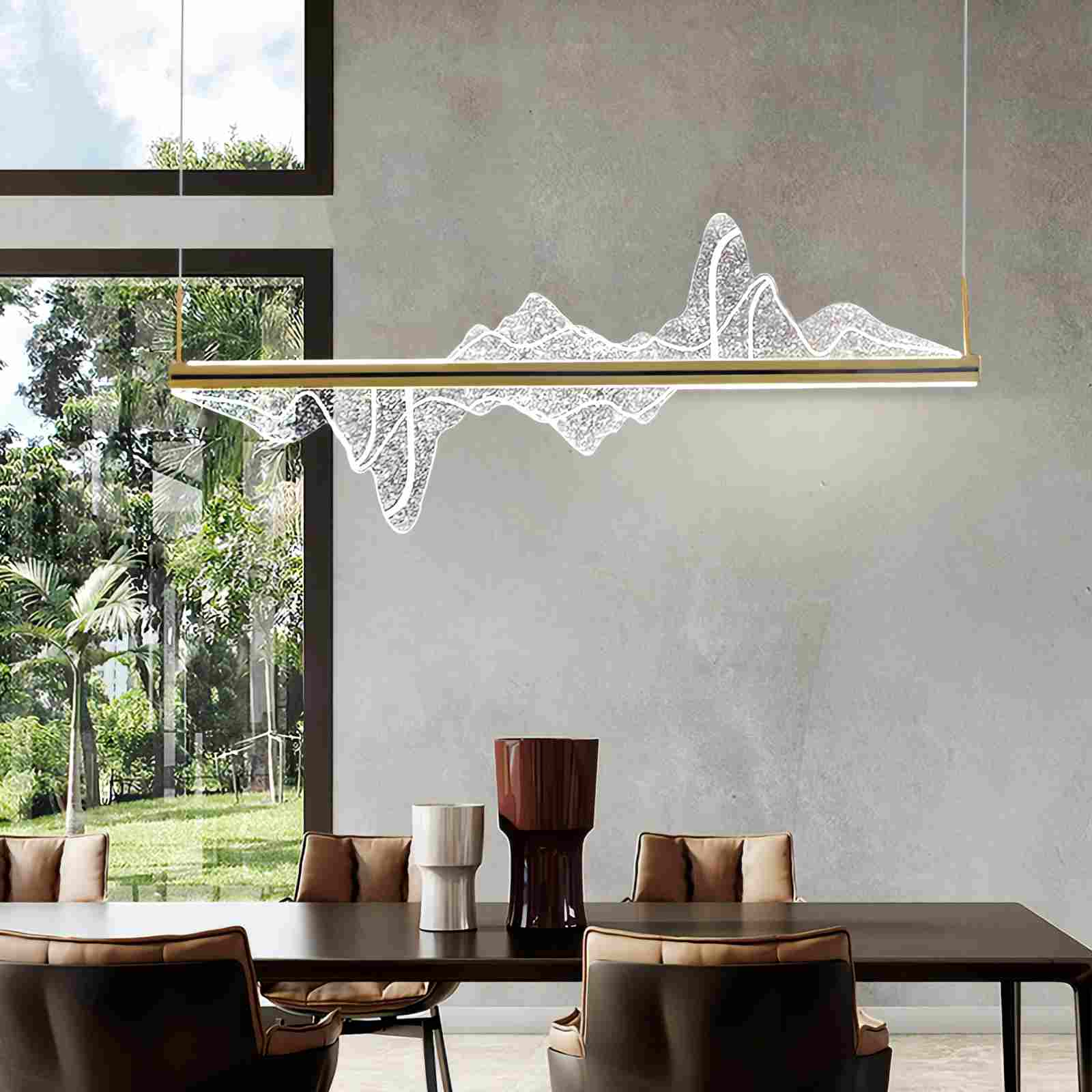 Feyran Nordic Light Luxury Snow Mountain Chandelier