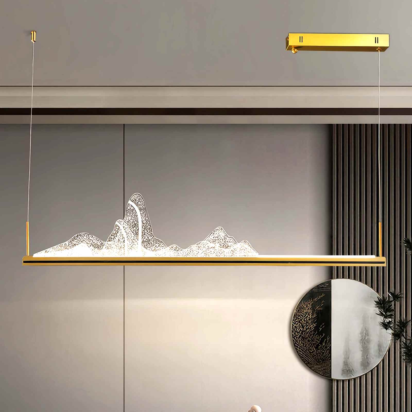 Feyran Nordic Light Luxury Snow Mountain Chandelier