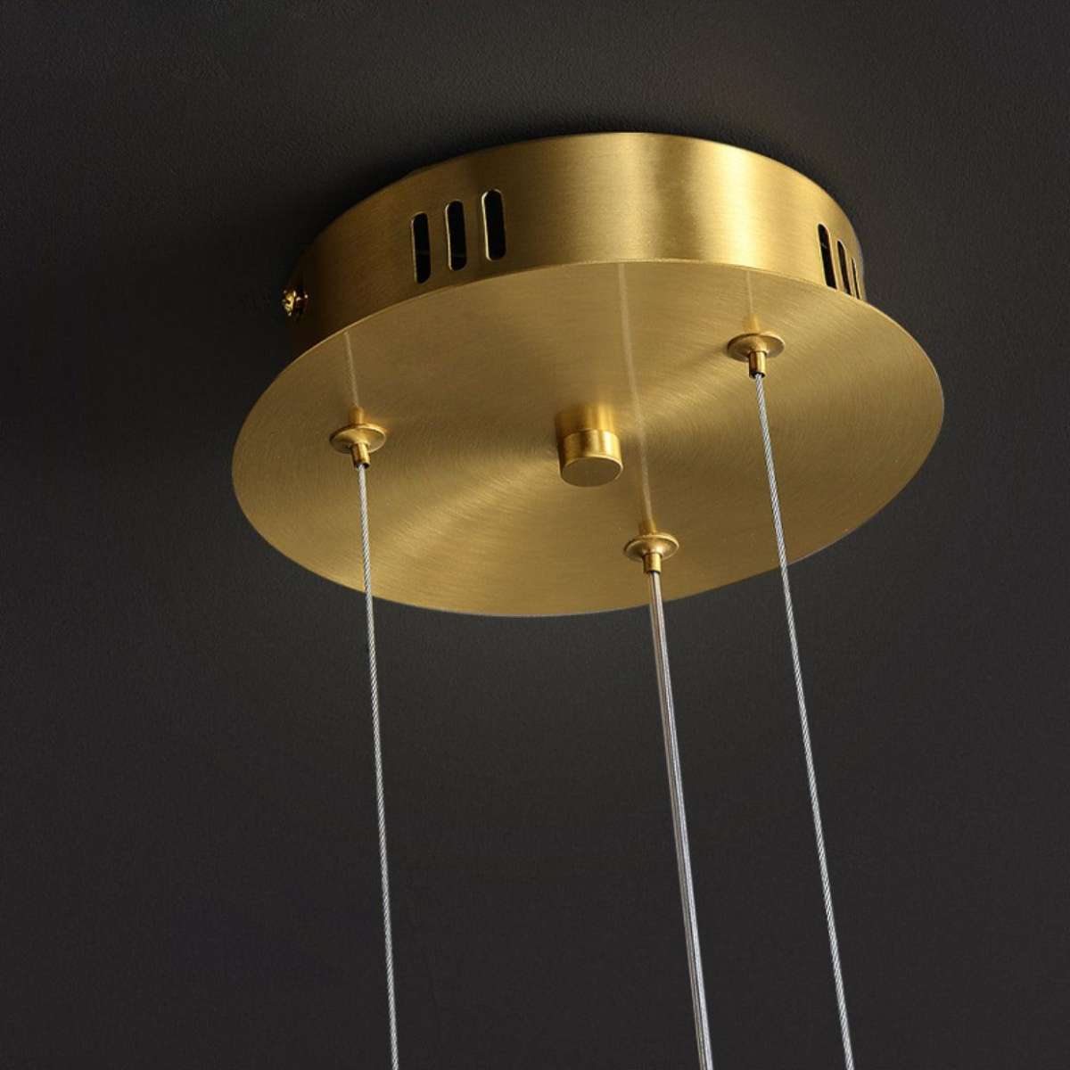 Feyran Modern Ring Pearl Chandelier for Living Room