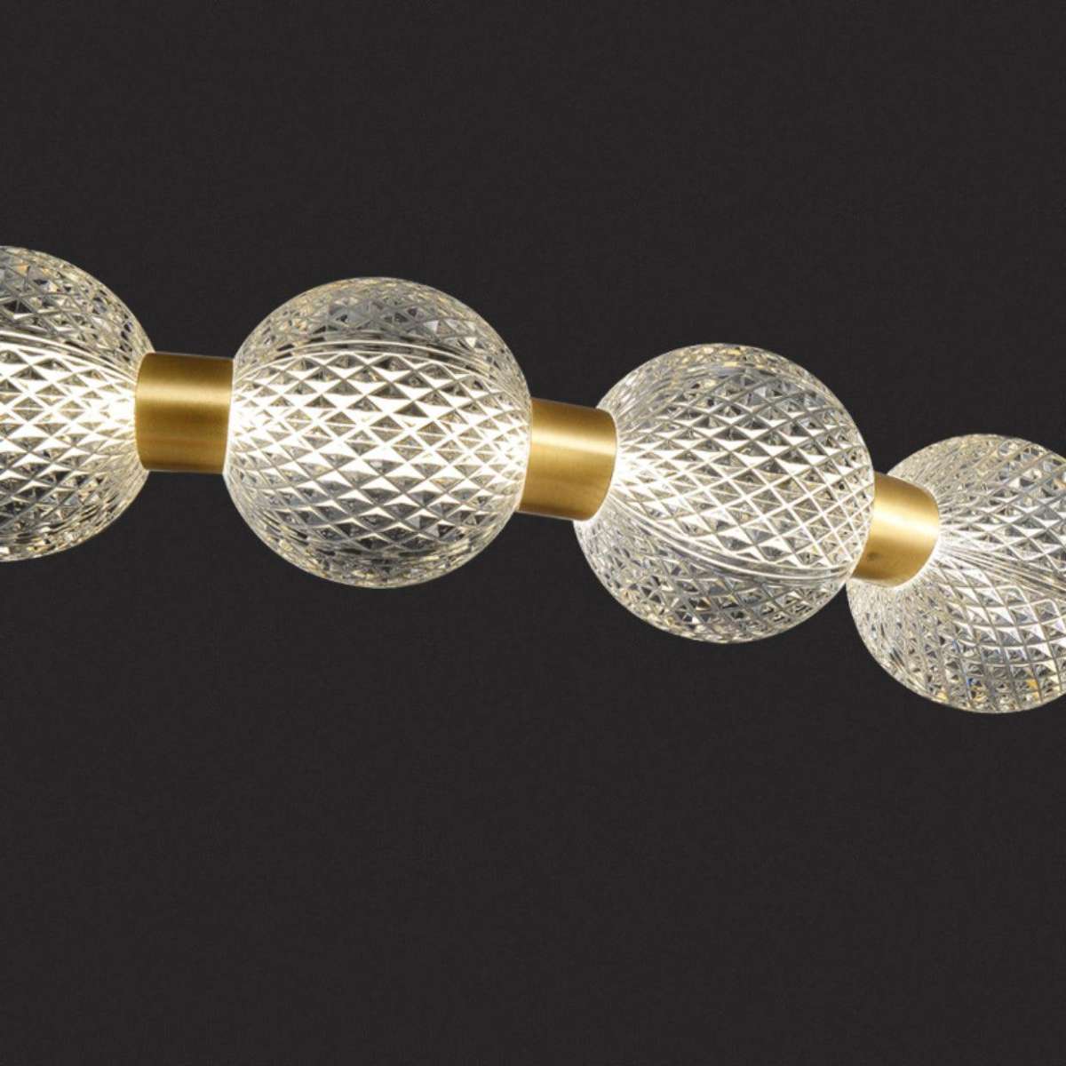 Feyran Modern Ring Pearl Chandelier for Living Room