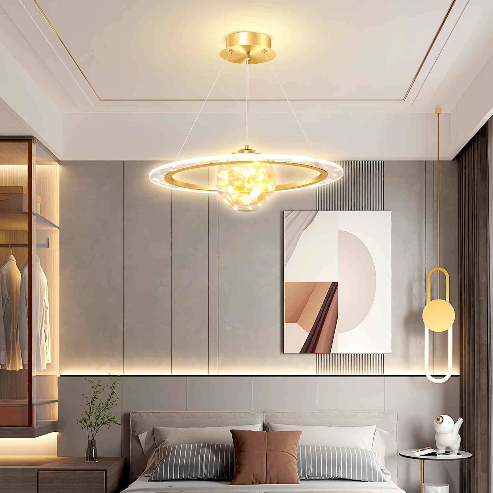 Feyran Planet Chandelier for Dining Room Living Room