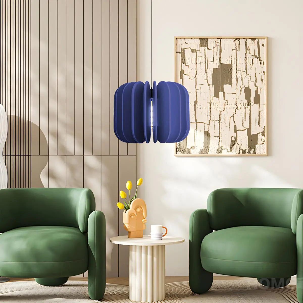Feyran Pumpkin Slice Acoustic Pendant Light