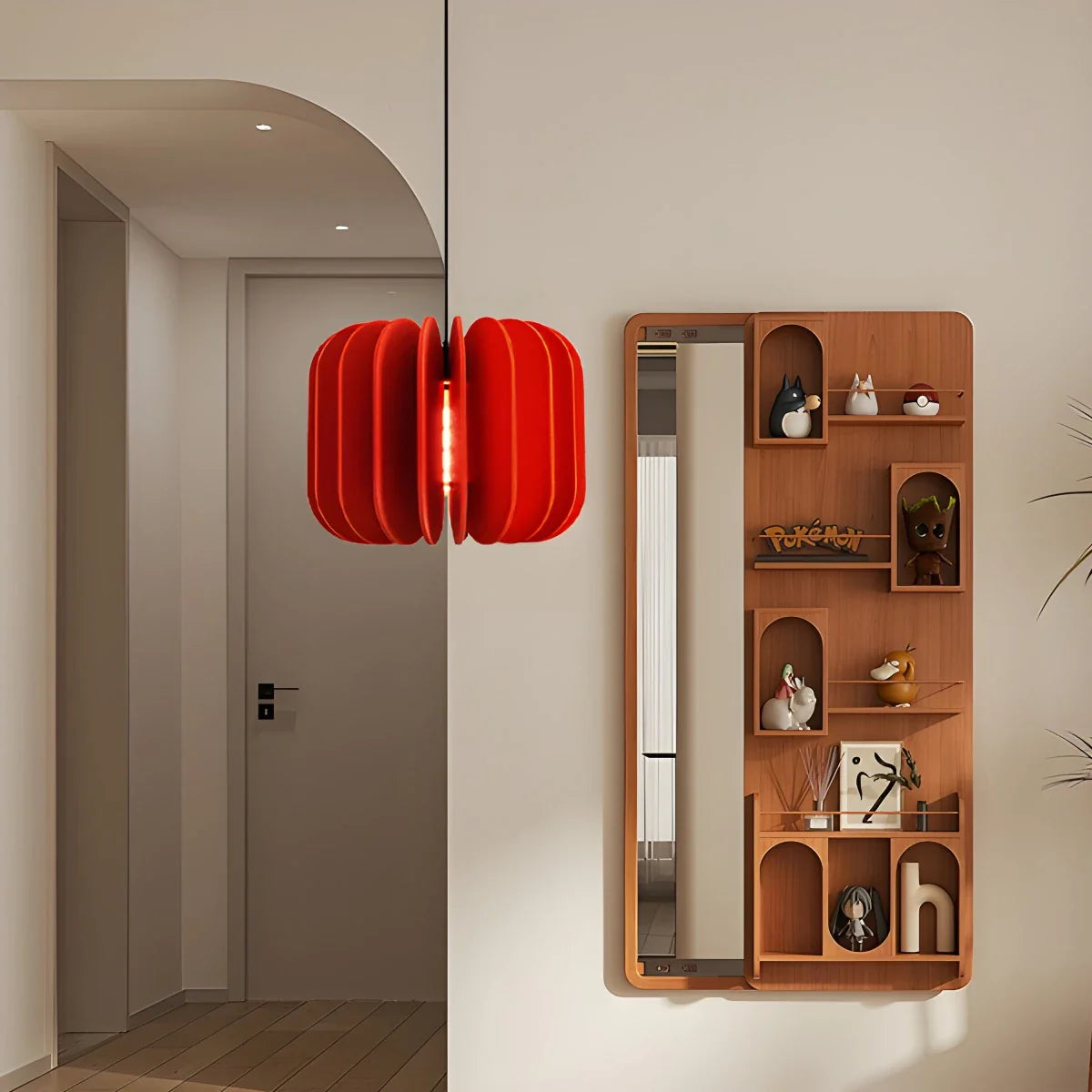 Feyran Pumpkin Slice Acoustic Pendant Light