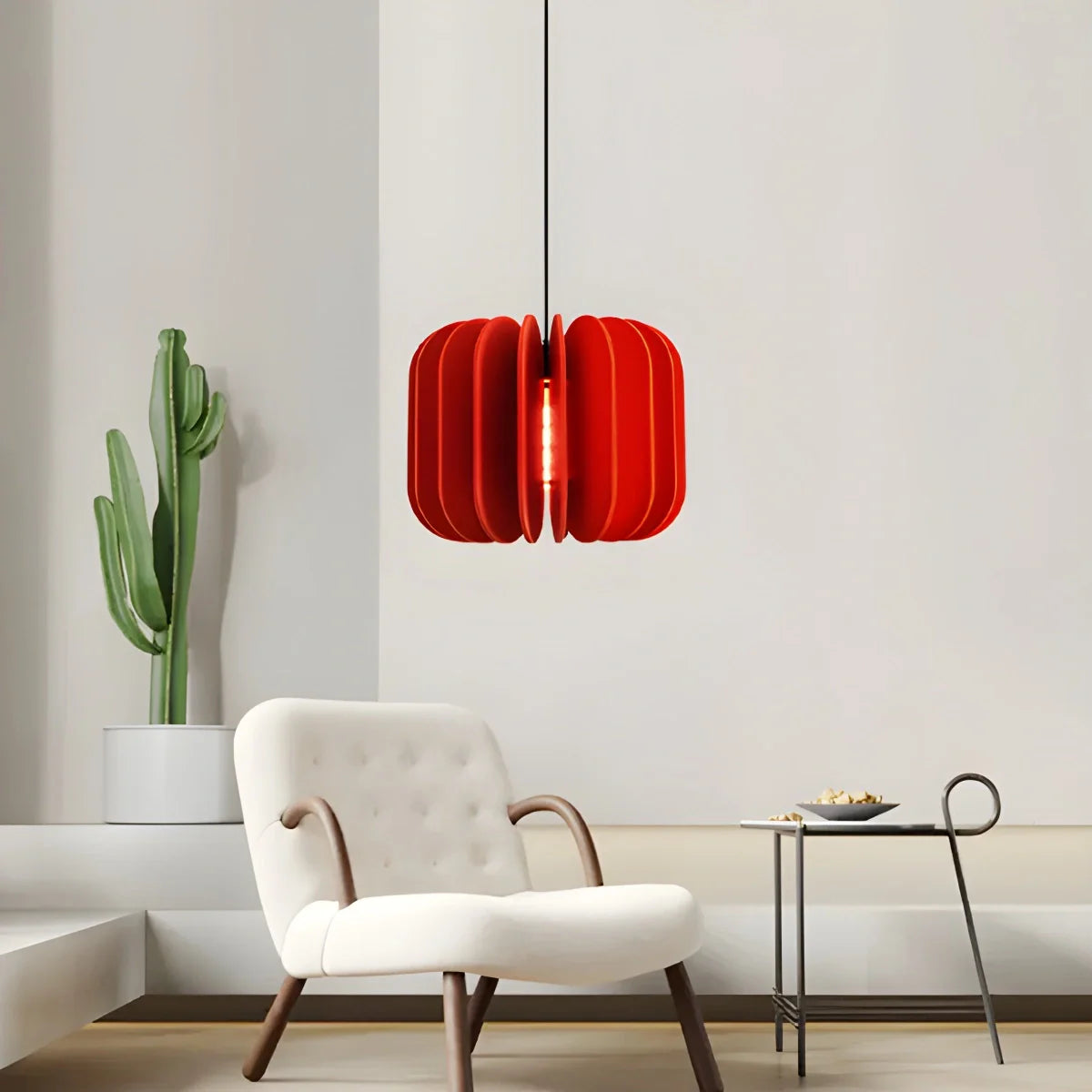 Feyran Pumpkin Slice Acoustic Pendant Light