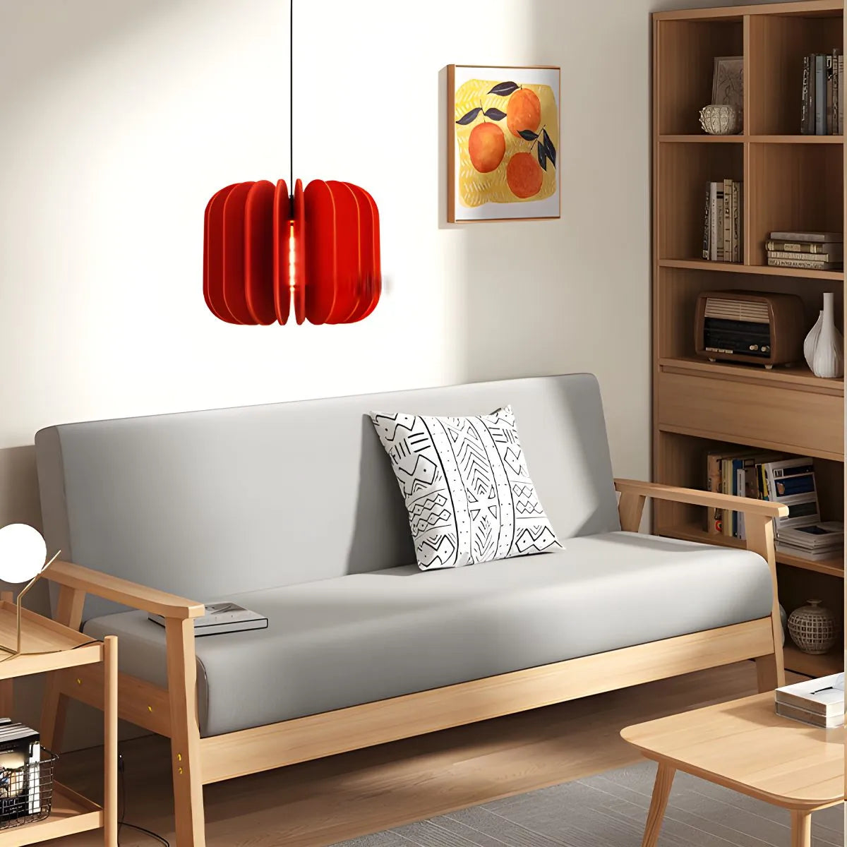 Feyran Pumpkin Slice Acoustic Pendant Light