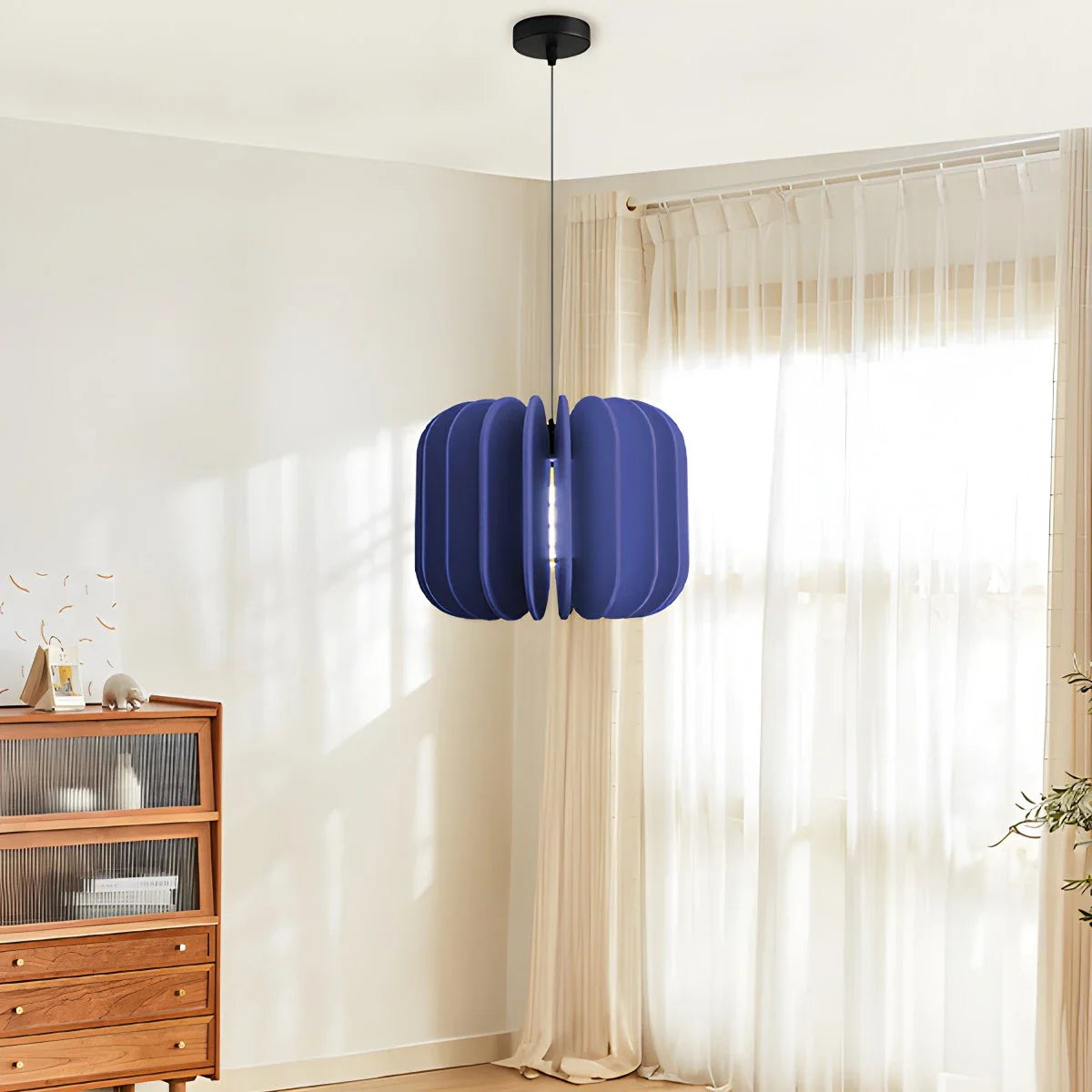 Feyran Pumpkin Slice Acoustic Pendant Light