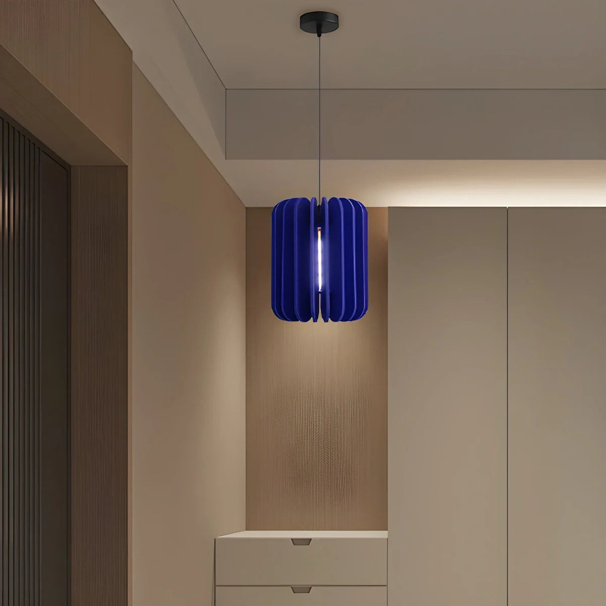 Feyran Pumpkin Slice Acoustic Pendant Light